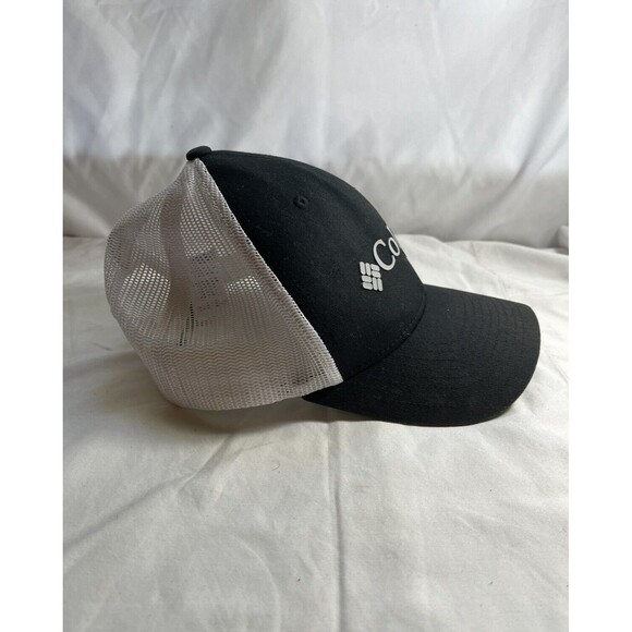 Columbia PFG Performance Fishing Gear Mesh Cap Hat Adjustable Black Front - Picture 4 of 5